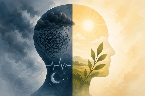 فهم القلق وأعراضه وأسبابه وطرق العلاج النفسي الفعّال