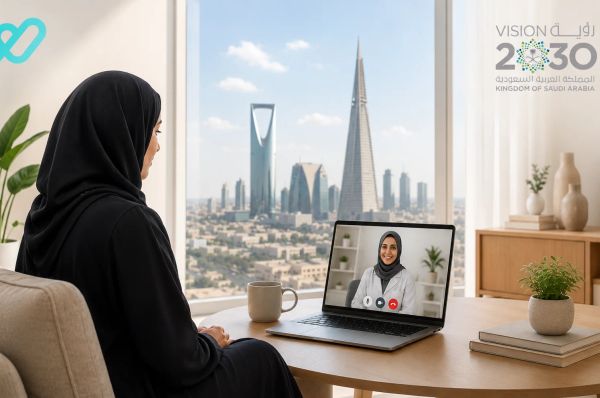 women mental health telehealth saudi arabia vision 2030 transformation tatmeen