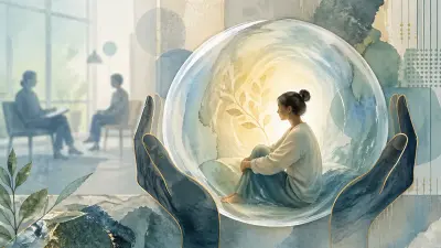 a woman observing a social therapy session
