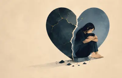 a person sitting on the floor heartbroken from a toxic relationship