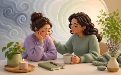 كيف تدعم شخصاً يعاني من القلق دليل للأصدقاء والعائلة